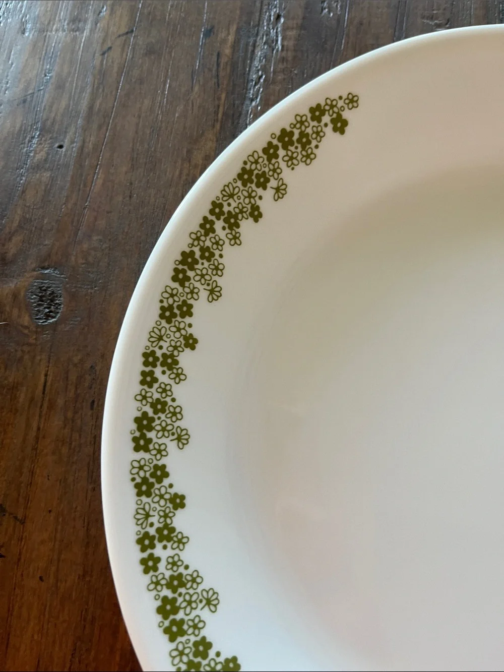 Corelle Vintage Spring Blossom also known as Crazy Daisy Serving Platter - Picture 3 of 4